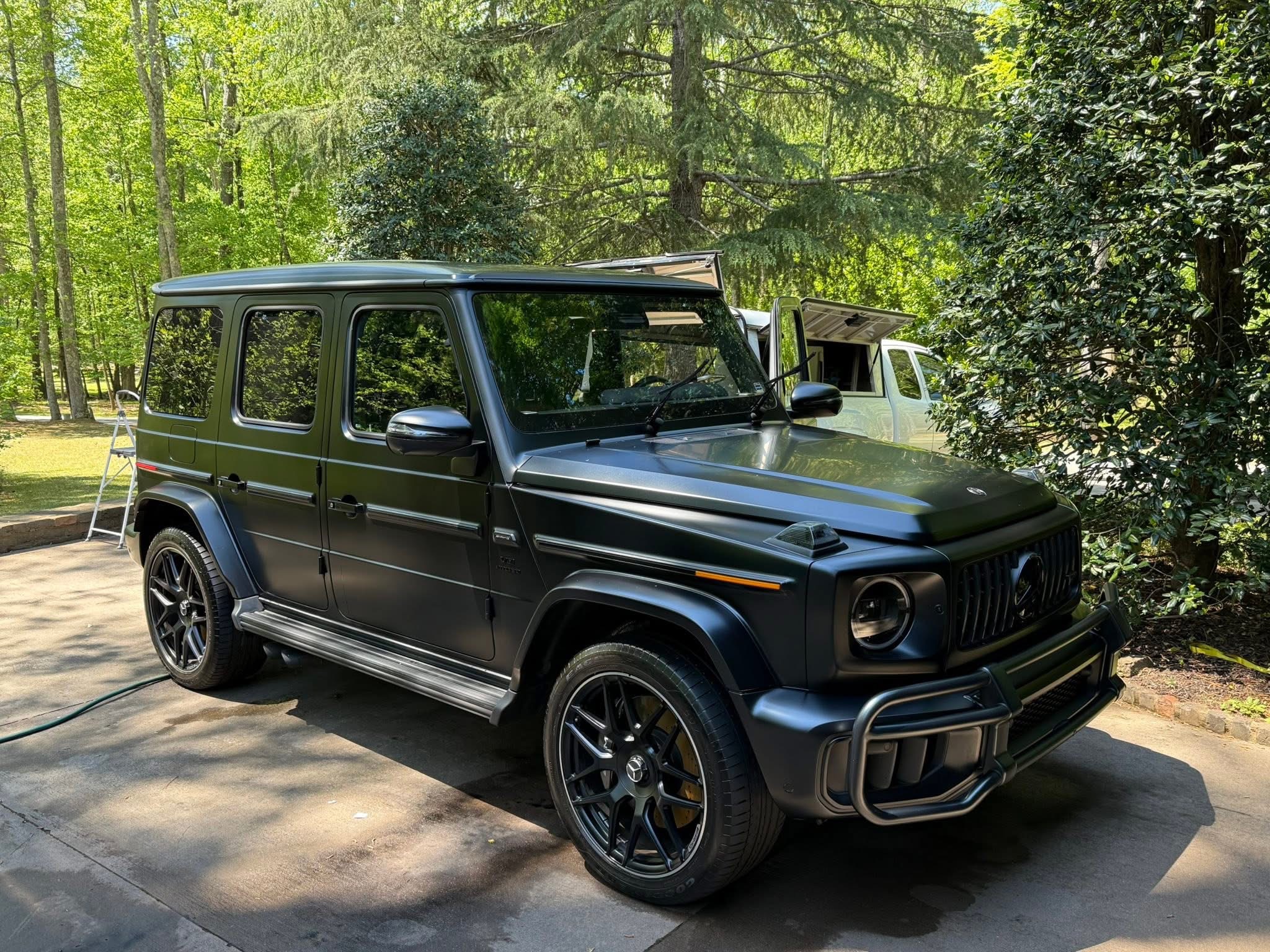 Signature Detail Mercedes G-Wagon AMG Baltimore mobile detailing