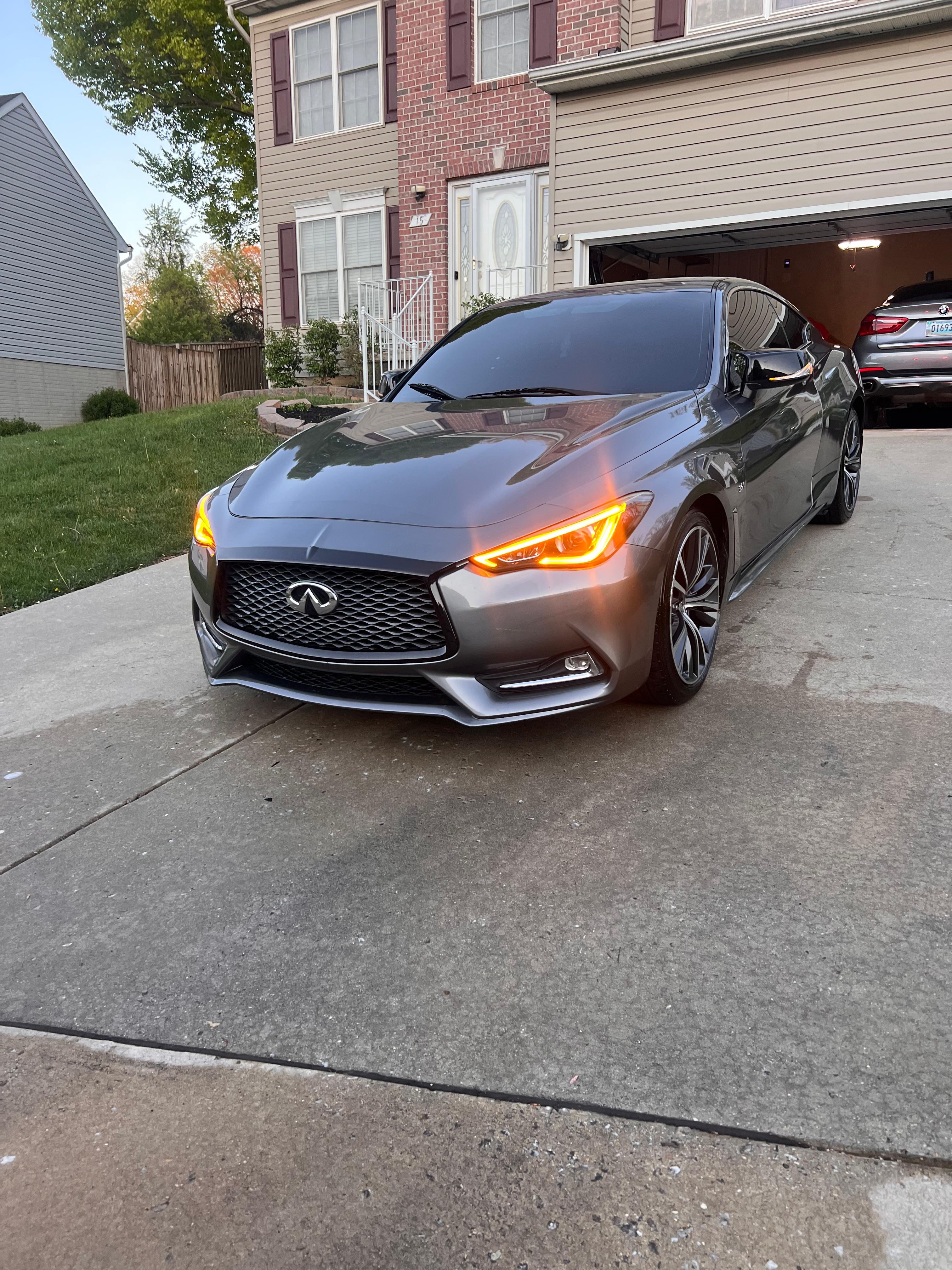 Exterior car detailing Infiniti Q60 Baltimore