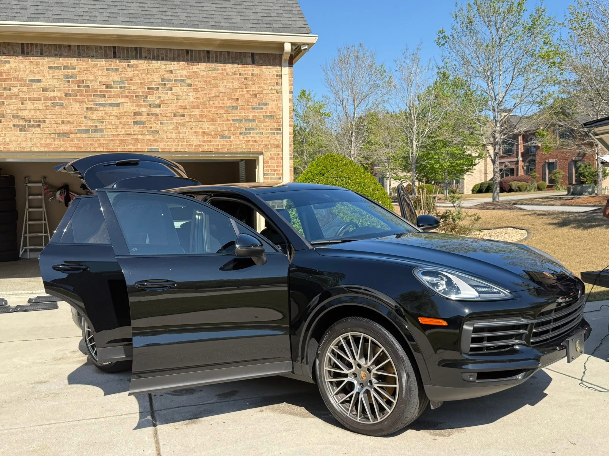 Porsche Cayenne detailed by True Detail — mobile car detailing Baltimore County