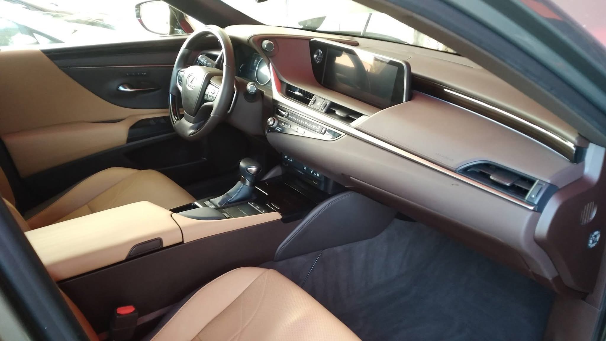 Lexus ES interior car detailing Baltimore