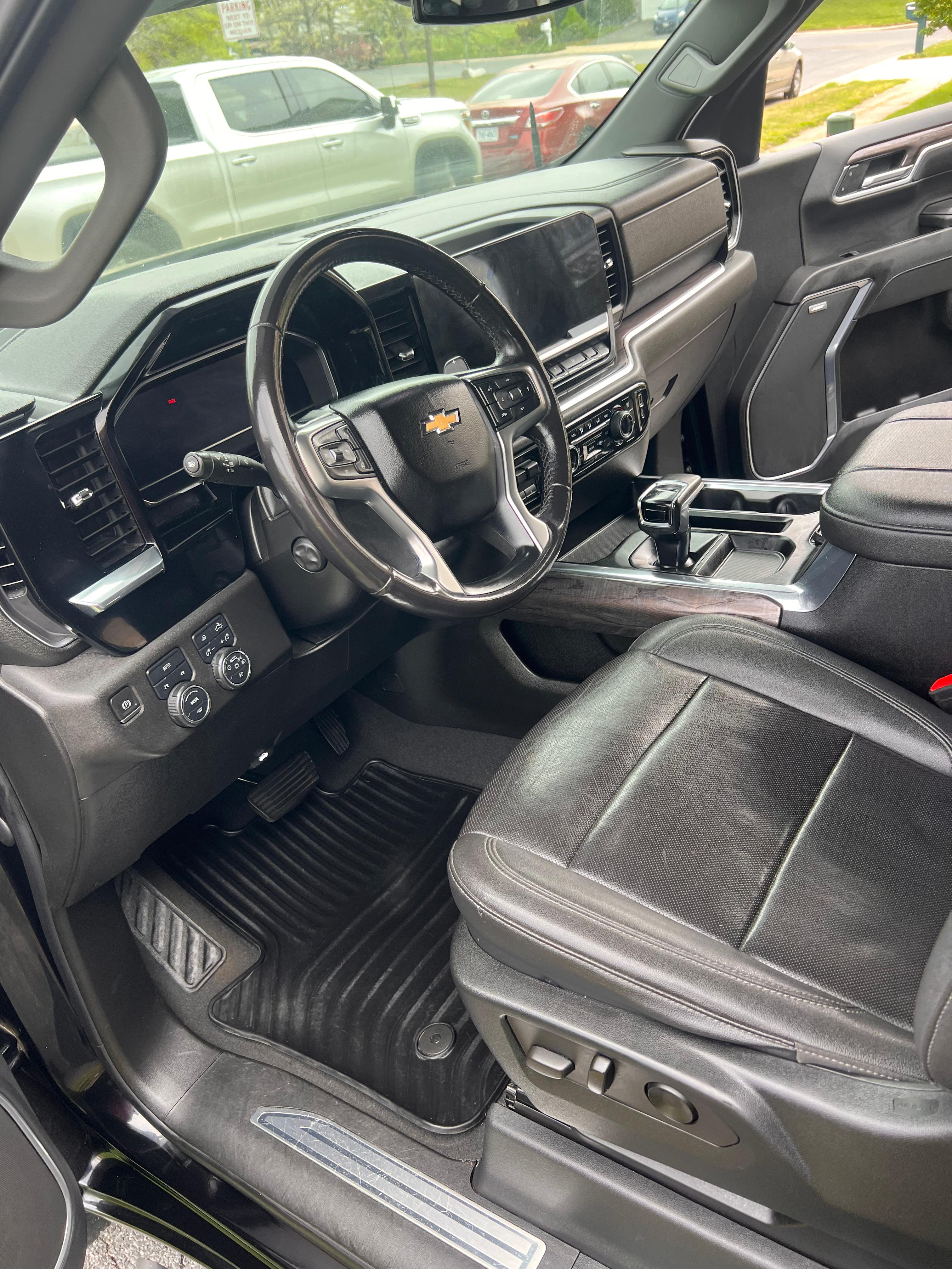 Chevy Silverado front interior detailing Baltimore