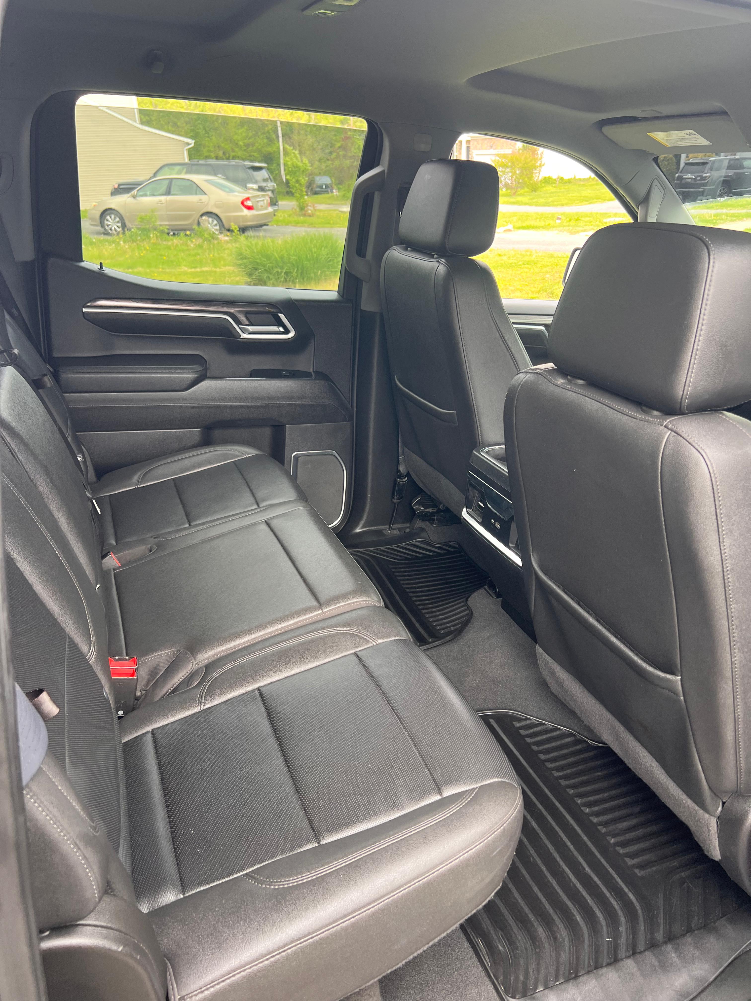 Chevy Silverado rear seat interior detailing Baltimore County